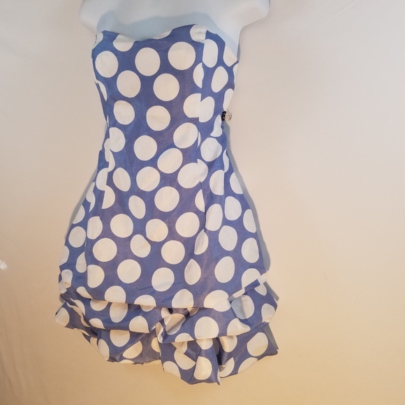 Sequin Hearts homecoming dress Pick up Mini Polka - Picture 5 of 6